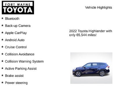 2022 Toyota Highlander XLE