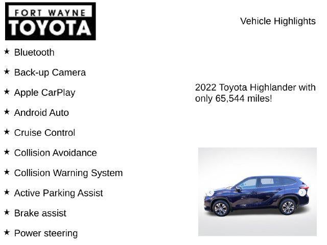 2022 Toyota Highlander XLE