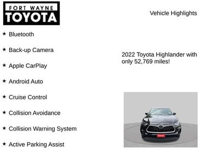 2022 Toyota Highlander XLE