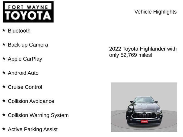 2022 Toyota Highlander XLE