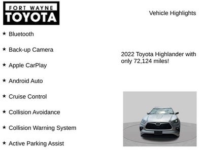 2022 Toyota Highlander XLE