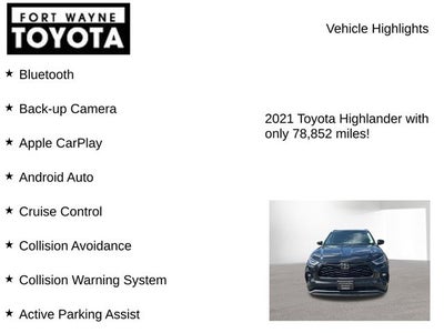 2021 Toyota Highlander XLE