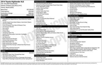 2014 Toyota Highlander XLE V6