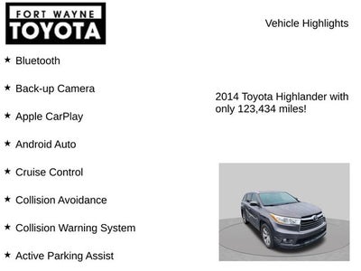 2014 Toyota Highlander XLE V6