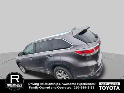 2014 Toyota Highlander XLE V6