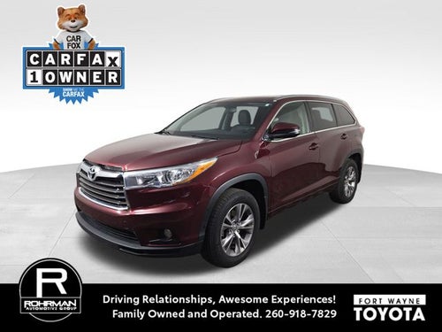 2015 Toyota Highlander XLE V6