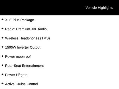 2021 Toyota Sienna XLE 8 Passenger