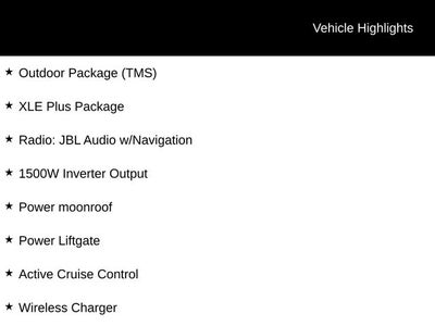 2022 Toyota Sienna XLE 7 Passenger