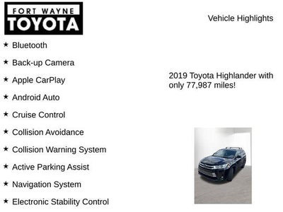 2019 Toyota Highlander XLE