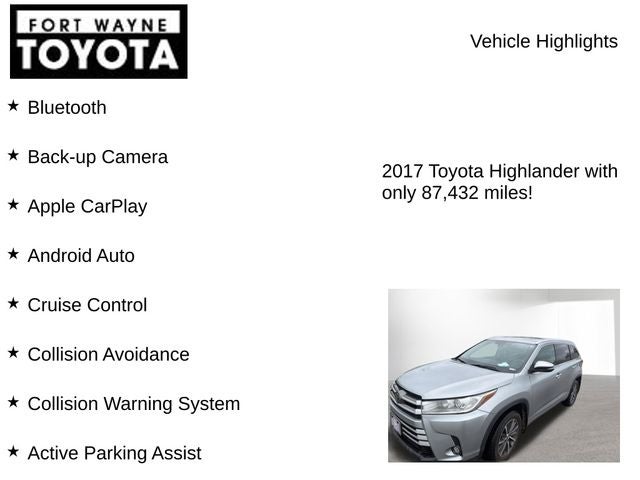 2017 Toyota Highlander XLE