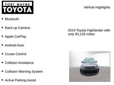 2019 Toyota Highlander SE