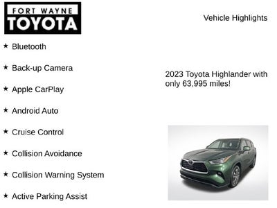 2023 Toyota Highlander XLE