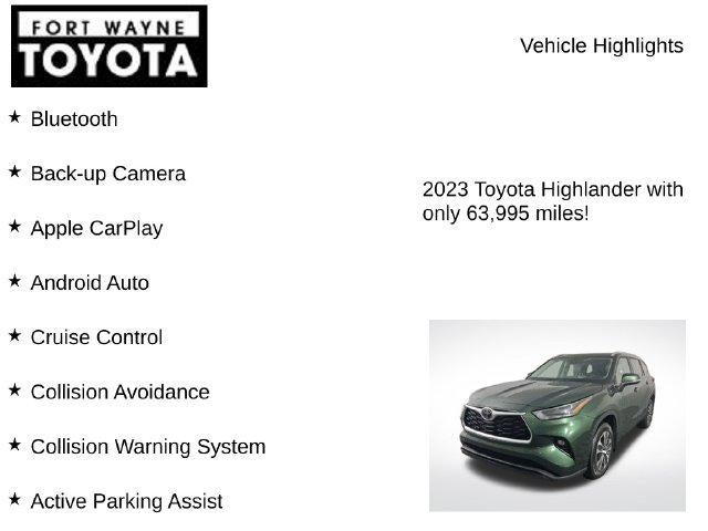 2023 Toyota Highlander XLE
