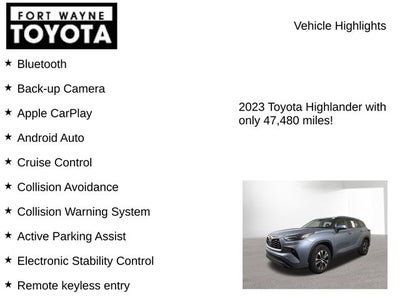 2023 Toyota Highlander XLE