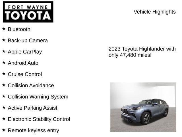 2023 Toyota Highlander XLE