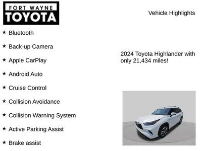 2024 Toyota Highlander XLE