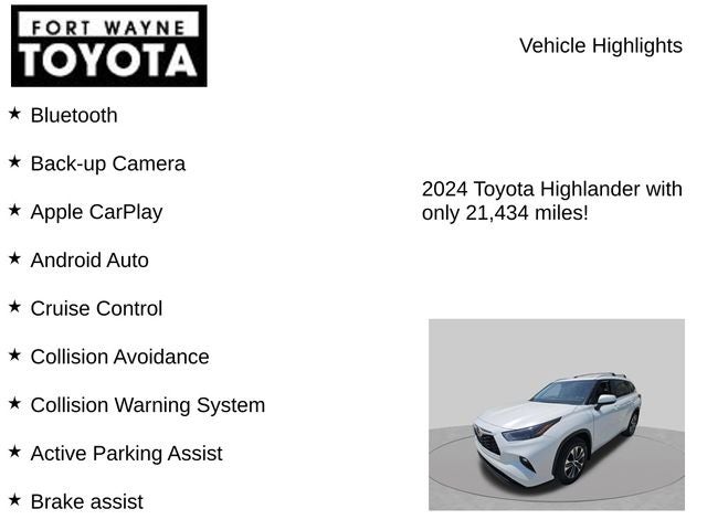 2024 Toyota Highlander XLE