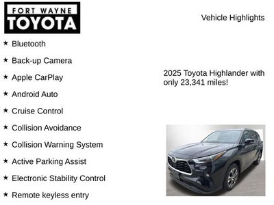 2025 Toyota Highlander XLE