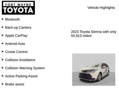 2023 Toyota Sienna LE 8 Passenger