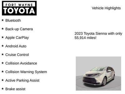 2023 Toyota Sienna LE 8 Passenger