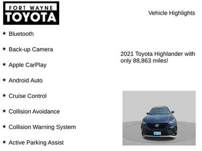 2021 Toyota Highlander XSE