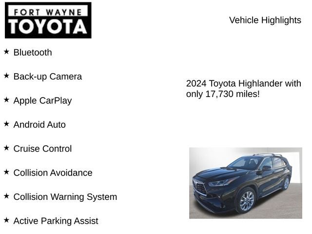 2024 Toyota Highlander Hybrid Limited