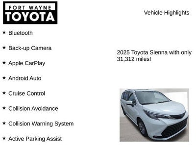 2025 Toyota Sienna XLE 8 Passenger