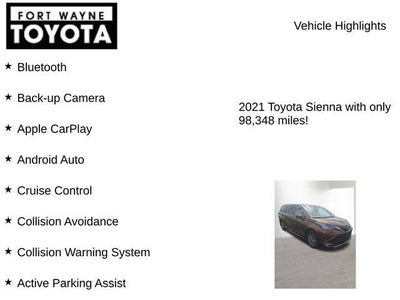 2021 Toyota Sienna XLE 7 Passenger