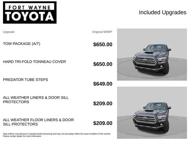 2017 Toyota Tacoma TRD Sport V6