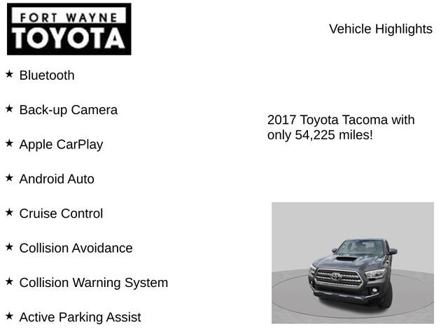 2017 Toyota Tacoma TRD Sport V6