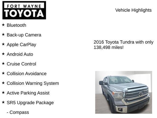 2016 Toyota Tundra SR5 CrewMax