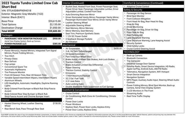 2023 Toyota Tundra Limited