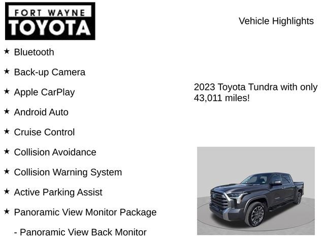 2023 Toyota Tundra Limited