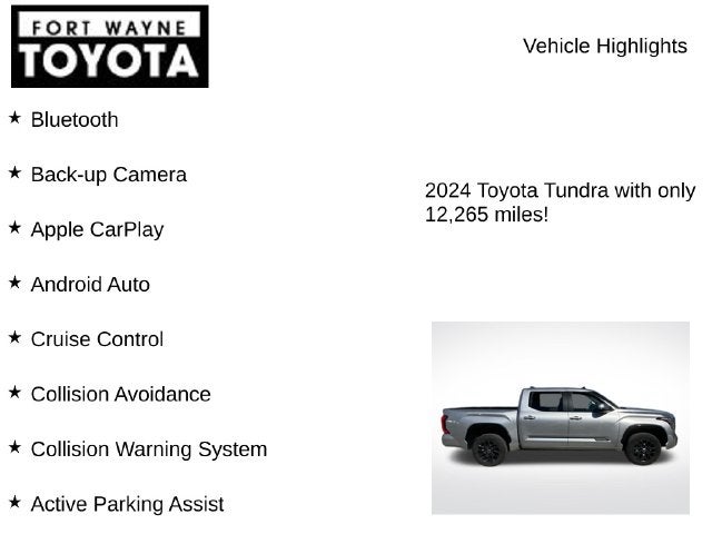 2024 Toyota Tundra Platinum
