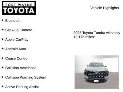 2025 Toyota Tundra Platinum