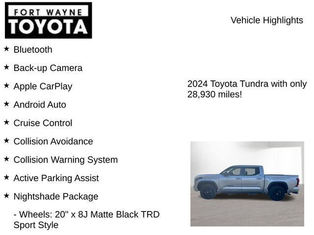 2024 Toyota Tundra Limited