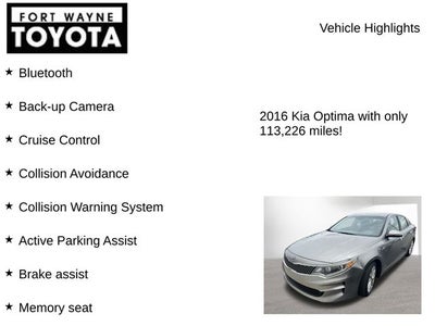 2016 Kia Optima EX