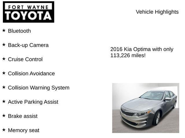 2016 Kia Optima EX