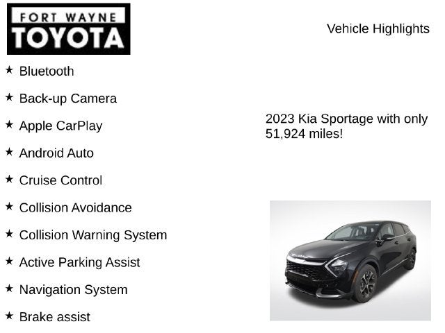 2023 Kia Sportage EX