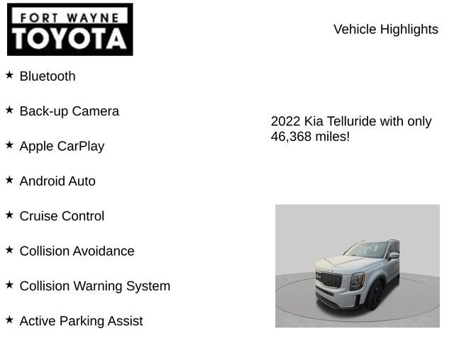 2022 Kia Telluride EX