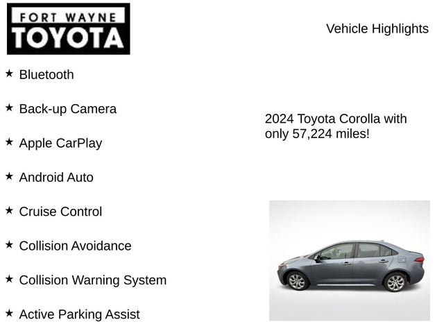 2024 Toyota Corolla LE