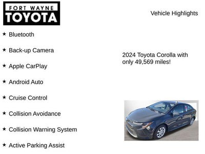 2024 Toyota Corolla LE