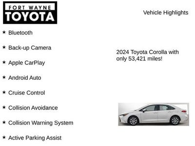 2024 Toyota Corolla LE