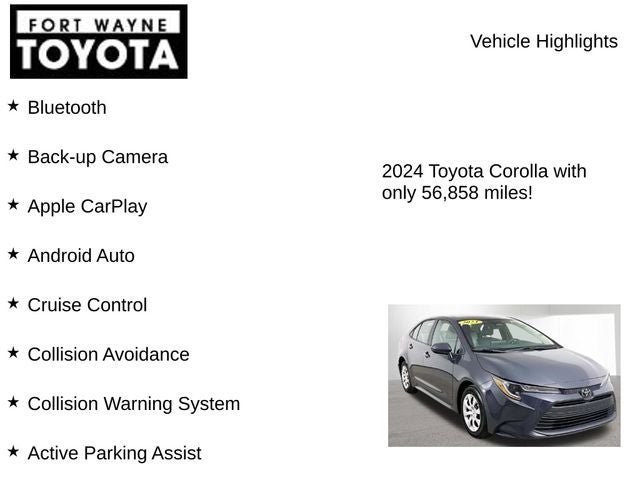 2024 Toyota Corolla LE