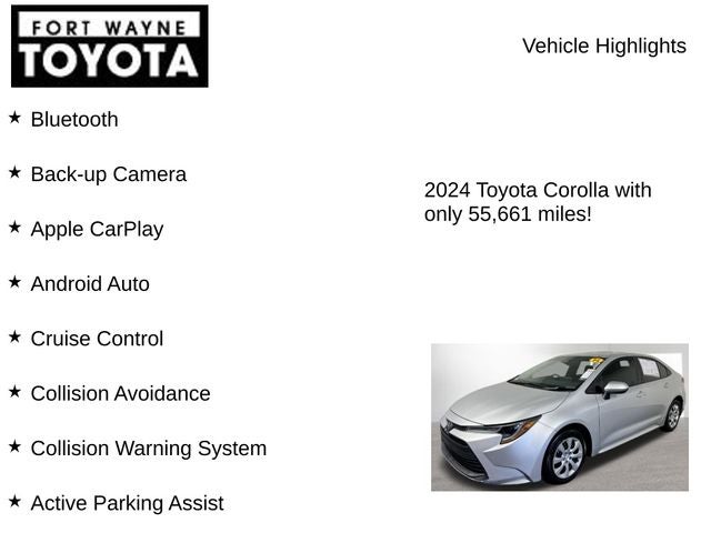2024 Toyota Corolla LE
