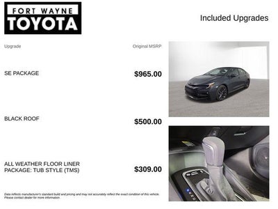 2026 Toyota Corolla SE