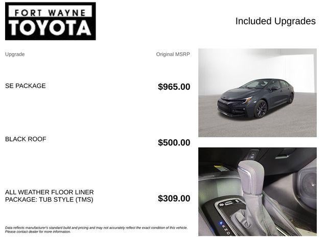 2026 Toyota Corolla SE