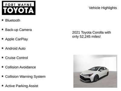 2021 Toyota Corolla SE