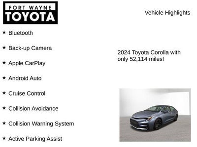 2024 Toyota Corolla SE