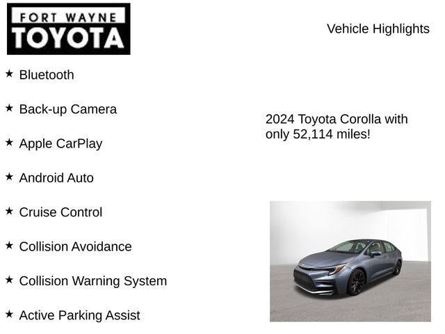 2024 Toyota Corolla SE